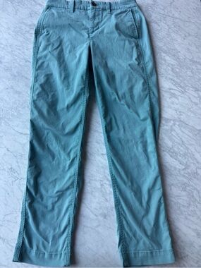 J crew Baby blue high rise girlfriend Cotton Chino Pants